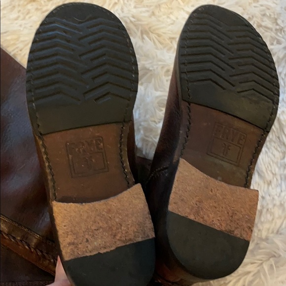 Braided back zip Frye tall boots. - Picture 8 of 10